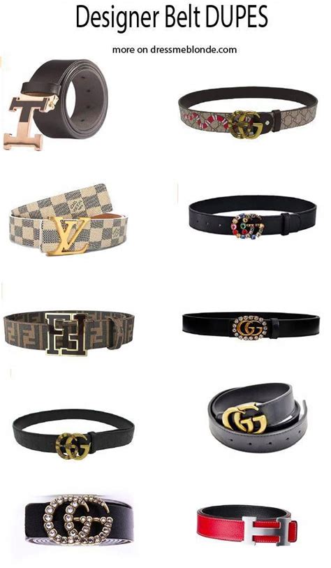 best gucci dupe|best gucci knockoff belt.